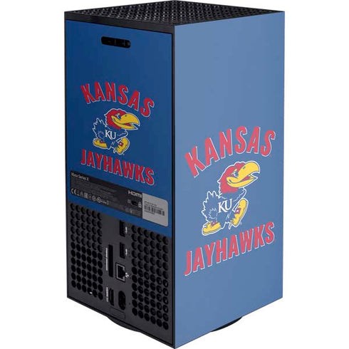 University of Kansas Jayhawks Mascot XBox Series X Digital Edition Console Skin